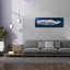  «Whale On Blue» par Wild Apple Portfolio, art mural en toile, 60 po x 20 po