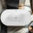 59.1'' x 28.81'' Freestanding Soaking Acrylic Bathtub