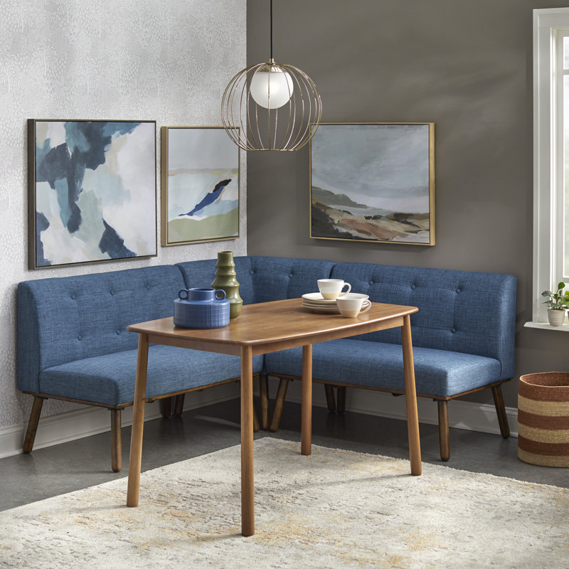 Ensemble de coin-repas pour 5 personnes Bucci, Bleu