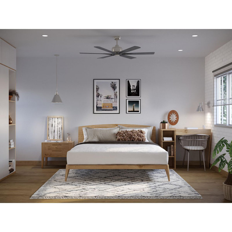 56'' Ceiling Fan, Brushed Nickel