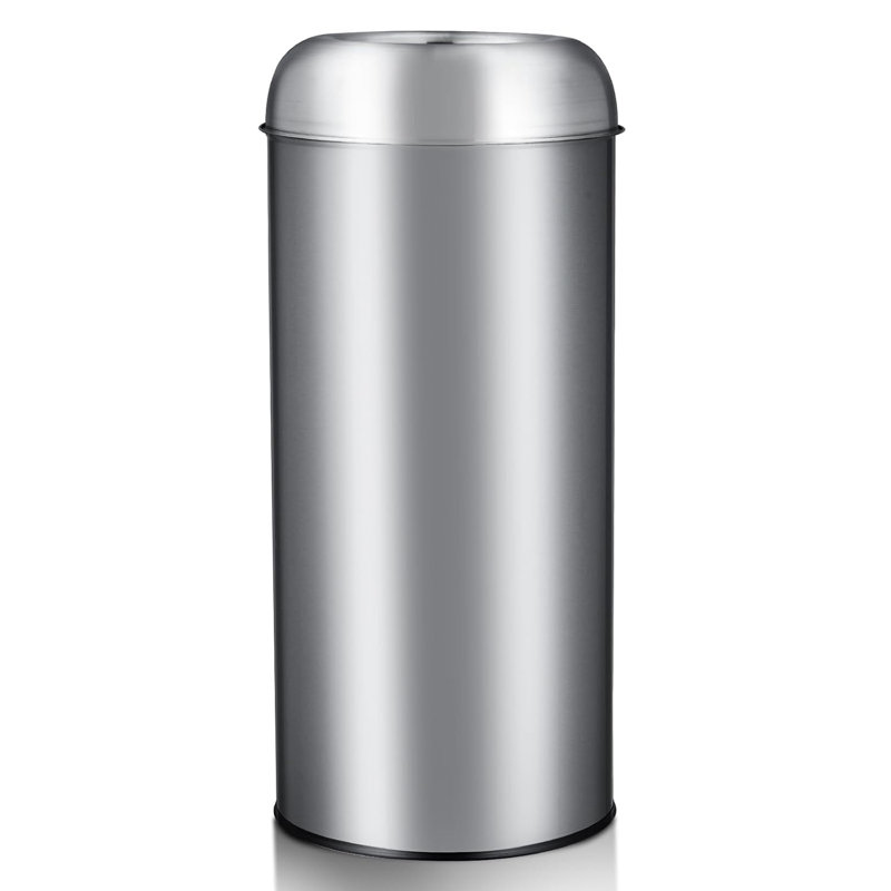 Poubelle de cuisine en acier inoxydable 17Gal / 65L