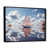 Black Floater Framed