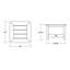 Table de bout POLYWOOD Harbor Slat-14603550