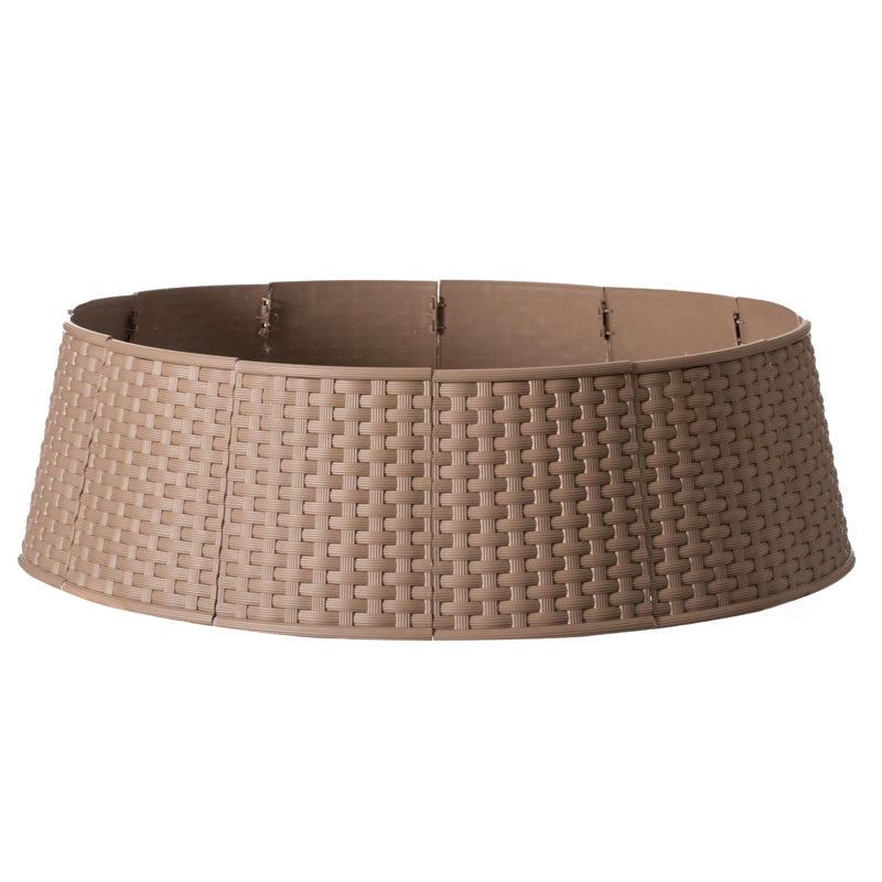 Plastic Tree Collar, Brown
