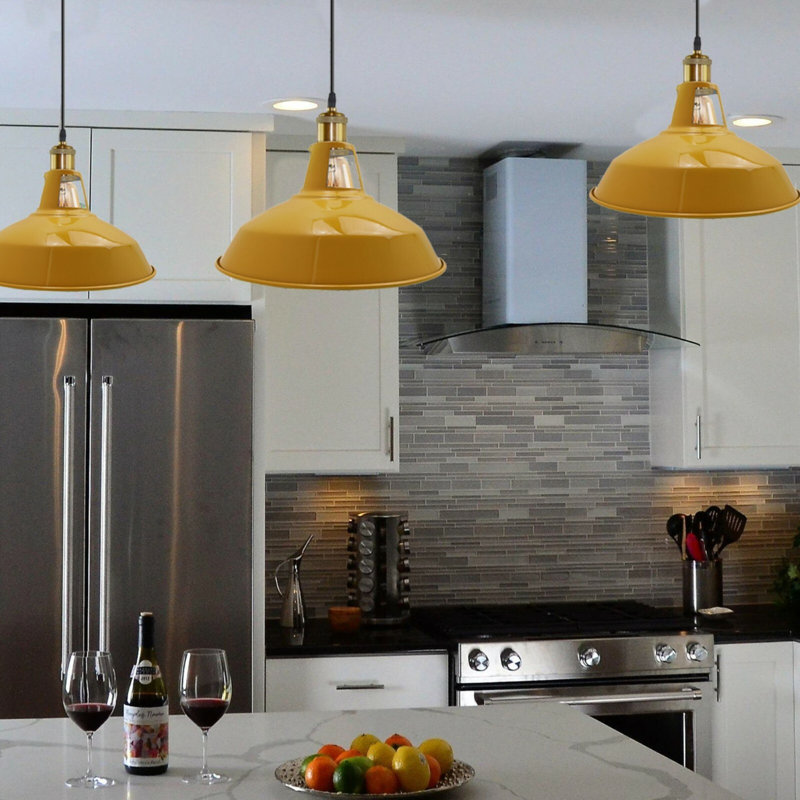 Laird 1 - Light Pendant, Yellow