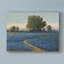 « blue capot field i », reproduction de peinture à l’acrylique sur toile-33520690
