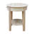 Solid Wood End Table with Storage