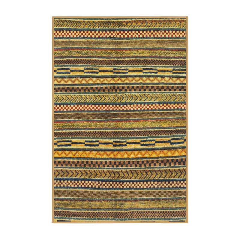 Abstract Indoor Rug, Rectangle 2' x 3'