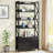 2 Drawer Bookcase Tall Bookshelf-1034322184