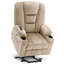 Fauteuil inclinable Power Lift avec massage et chaleur, tissu-1466612211