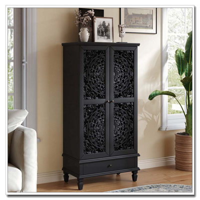 55'' Tall Storage Cabinet with Drawer