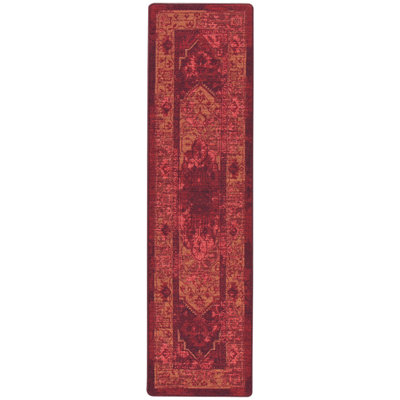Tapis oriental rouge Goutier Saxon Sultan