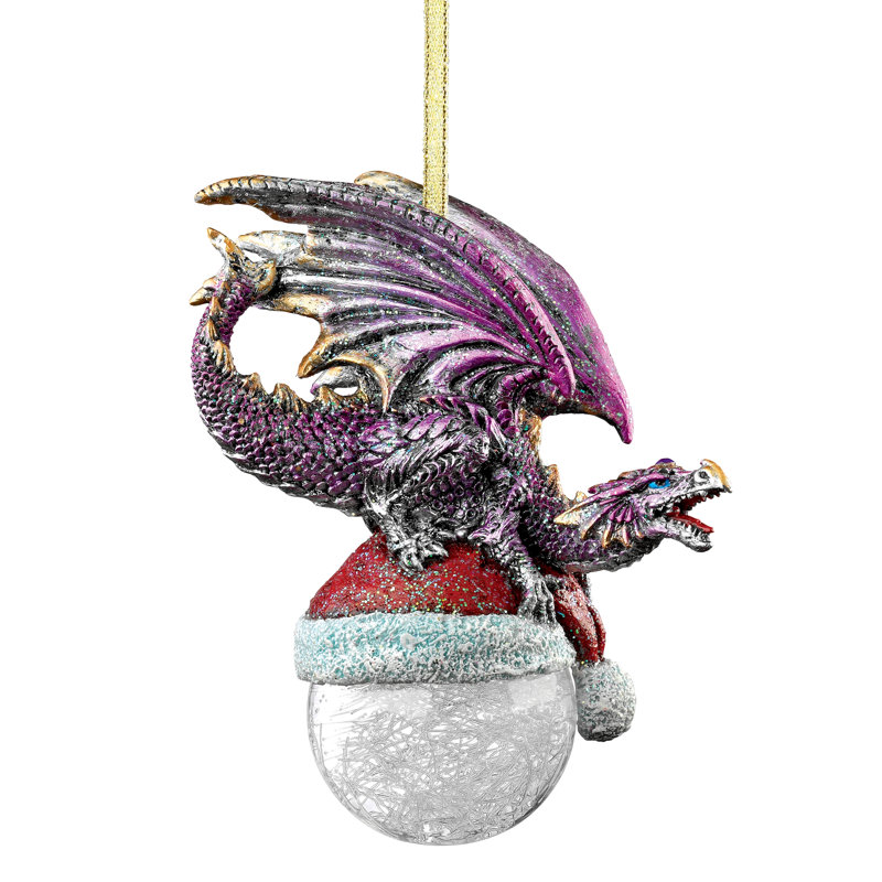 Ornement de Noël avec chapeau de père Noël North Pole, 1