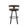 Drees Swivel Upholstered Counter & Bar Stool with Wood Backrest