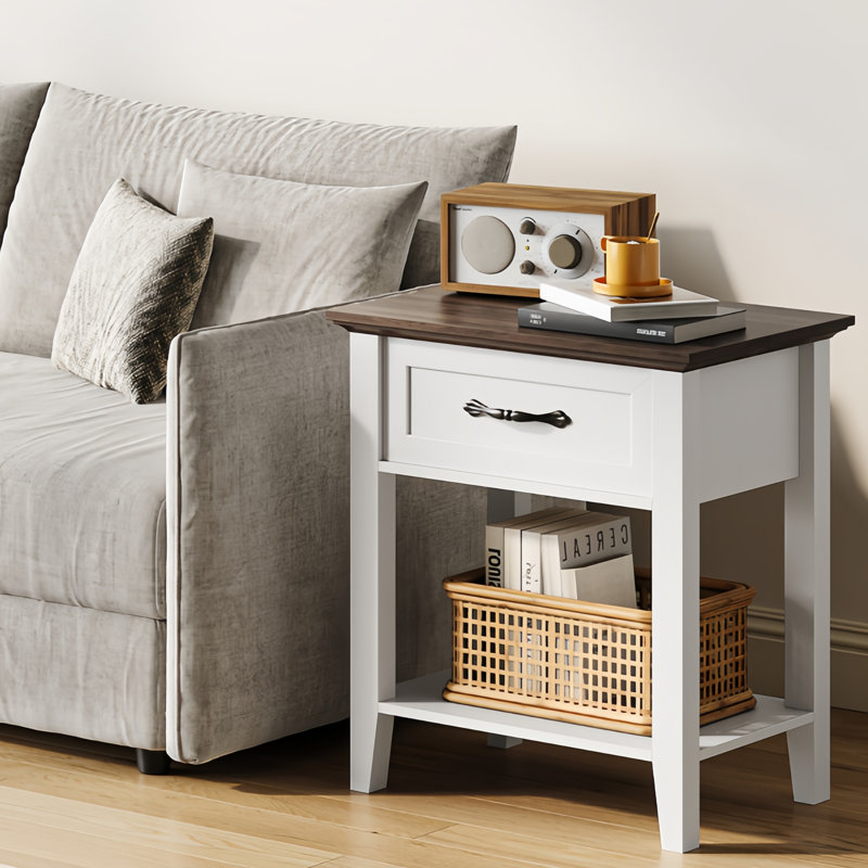 Idealhouse Side Table with Storage
