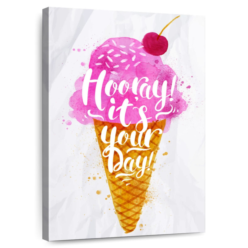 Hourra c'est votre journée, H 36 po x l 24 po