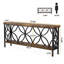 Table basse, canapé industriel, console à 2 niveaux-16592275-16592274