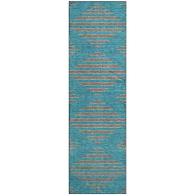 Premium Machine Washable Jahnke AMF1017 Geometric Rug