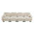 Compression Cozy Chenille 4 Seater Sofas, Modern Modular Home Seating