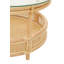 Drum Coffee Table with Storage