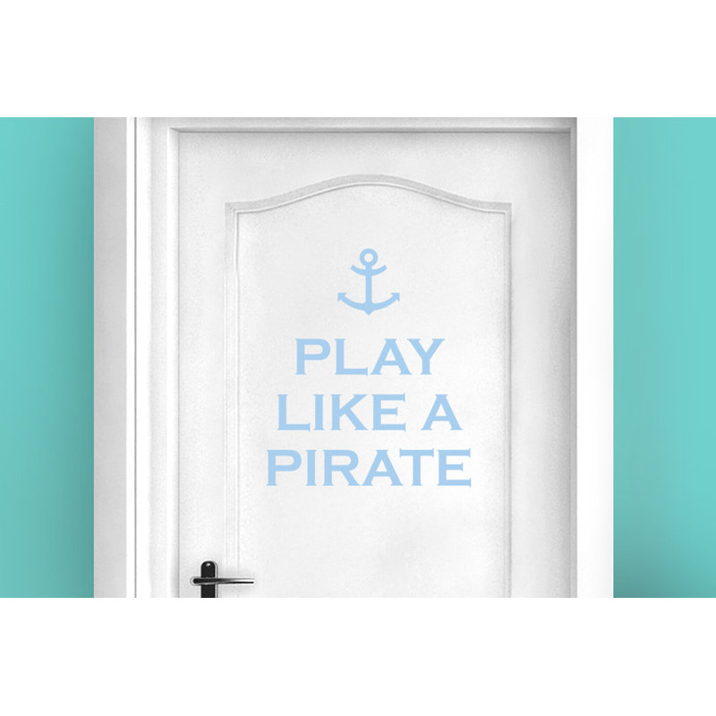 Wall Decal, Light Blue