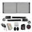 Automated Steel Dual Swing Driveway Gate and Gate Opener Complete Kit – MILAN Style – ETL Listed-72610552