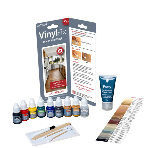 Calflor FL49106CF VinylFix, Mix2Match Vinyl & LVT Repair Kit