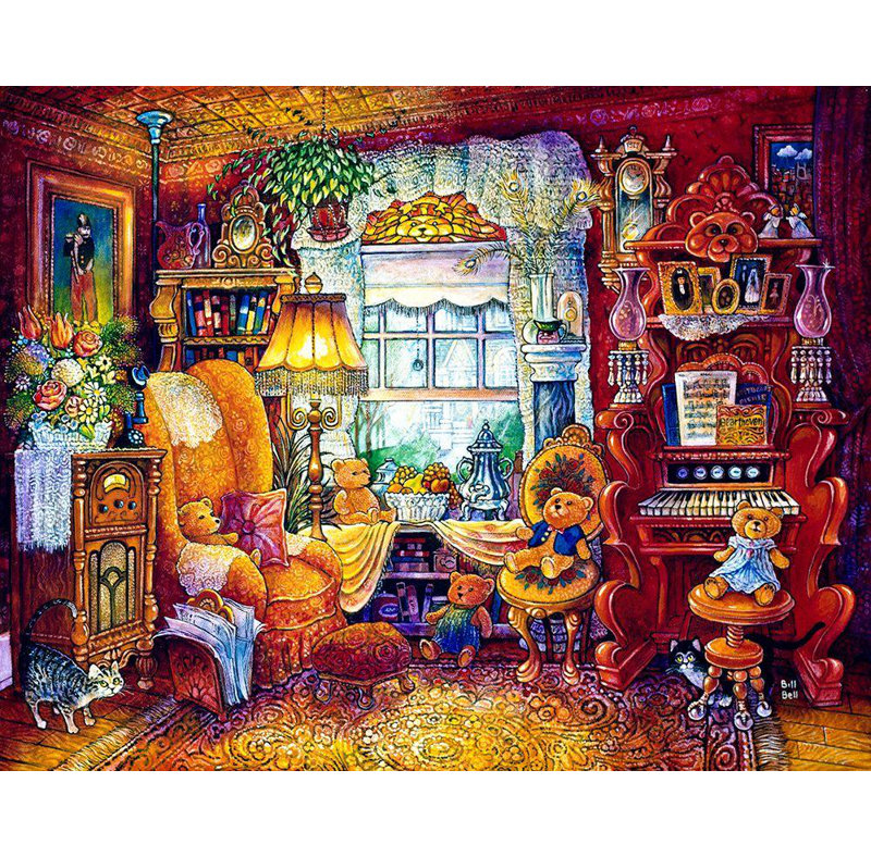 Art sur toile tendue par Red Gallery Barrel Studio