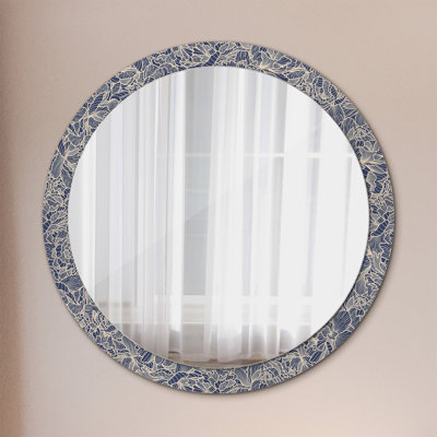 Huldar Glass Flat Wall Mirror