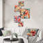 Thornaby - ensemble d'art mural floral de 5
