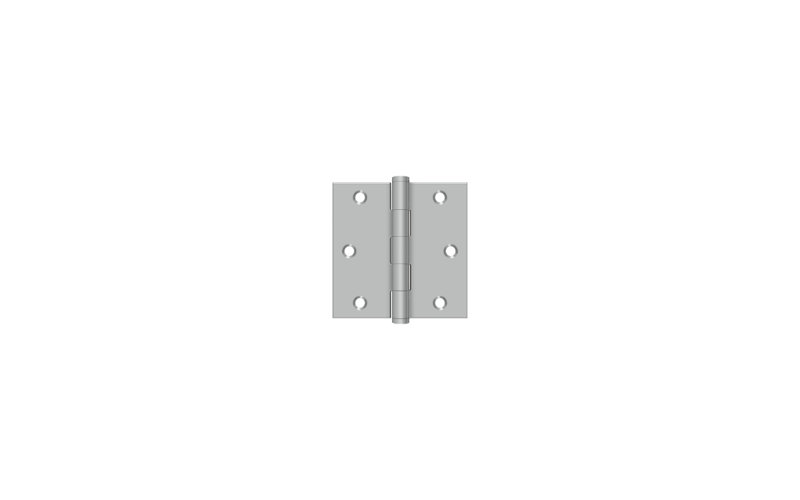 Hinge, Brushed Stainless