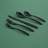 Loft Black 20pc Flatware Set