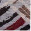 Tapis abstrait abstrait en soie noué à la main multicolore Abstract-253235162
