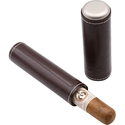 Latitude Run® Envoy 1 Cigar Case, Brown