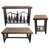 Brun / Noir sélectionné