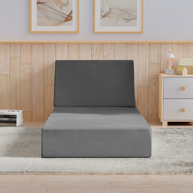 Canapé Ebern Designs, Gris foncé