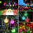 Stidams Outdoor 6 - Bulb 1'' Solar Powered LED String Light