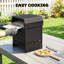Outsunny 3 in 1 Outdoor Pizza Oven Portable Wood Fired Pizza Maker