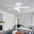 Flush Mount Ceiling Fan With Led Lights And Remote Control-1909110795-1909110794