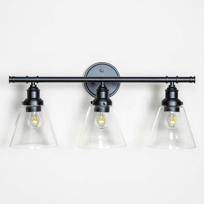 Hymir Armed Sconce, Matte Black