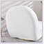 Fauteuil d'appoint pivotant en velours moderne avec base en acier inoxydable-108814647