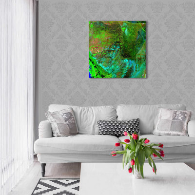 «Earth as Art: Everglades», art mural en verre acrylique