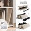 Banc de rangement avec repose-pieds Vérrant Boucle-640496182-641225999
