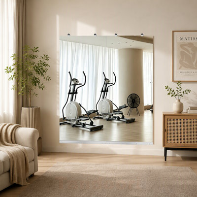 GYM MIROIR 24X48 POUCES - 2 pièces