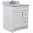 Bonavista 31'' Single Bathroom Vanity with Carrara Marble Top