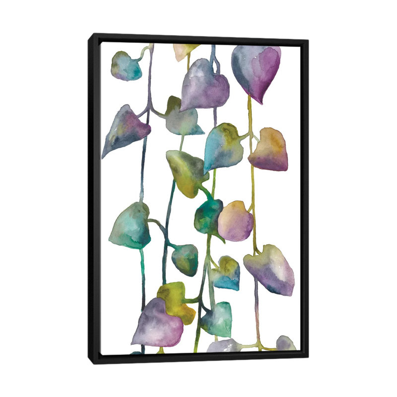 «Climb II» par Chariklia Zarris - Estampe numérique sur toile tendue avec châssis, H 26 po x l 18 po x P 1,5 po, Pas de tapis