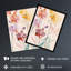Abstract Orchid Flowers Watercolour Wall Art Print