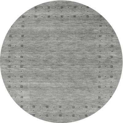 Tapis contemporain gris