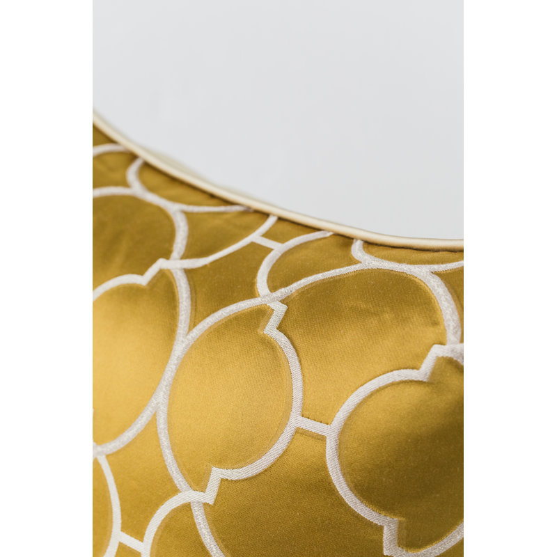 Housse de coussin Moroccan Trellis, Moutarde