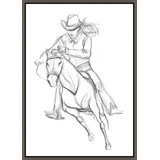 Western Dust II Print by Richard Ryder